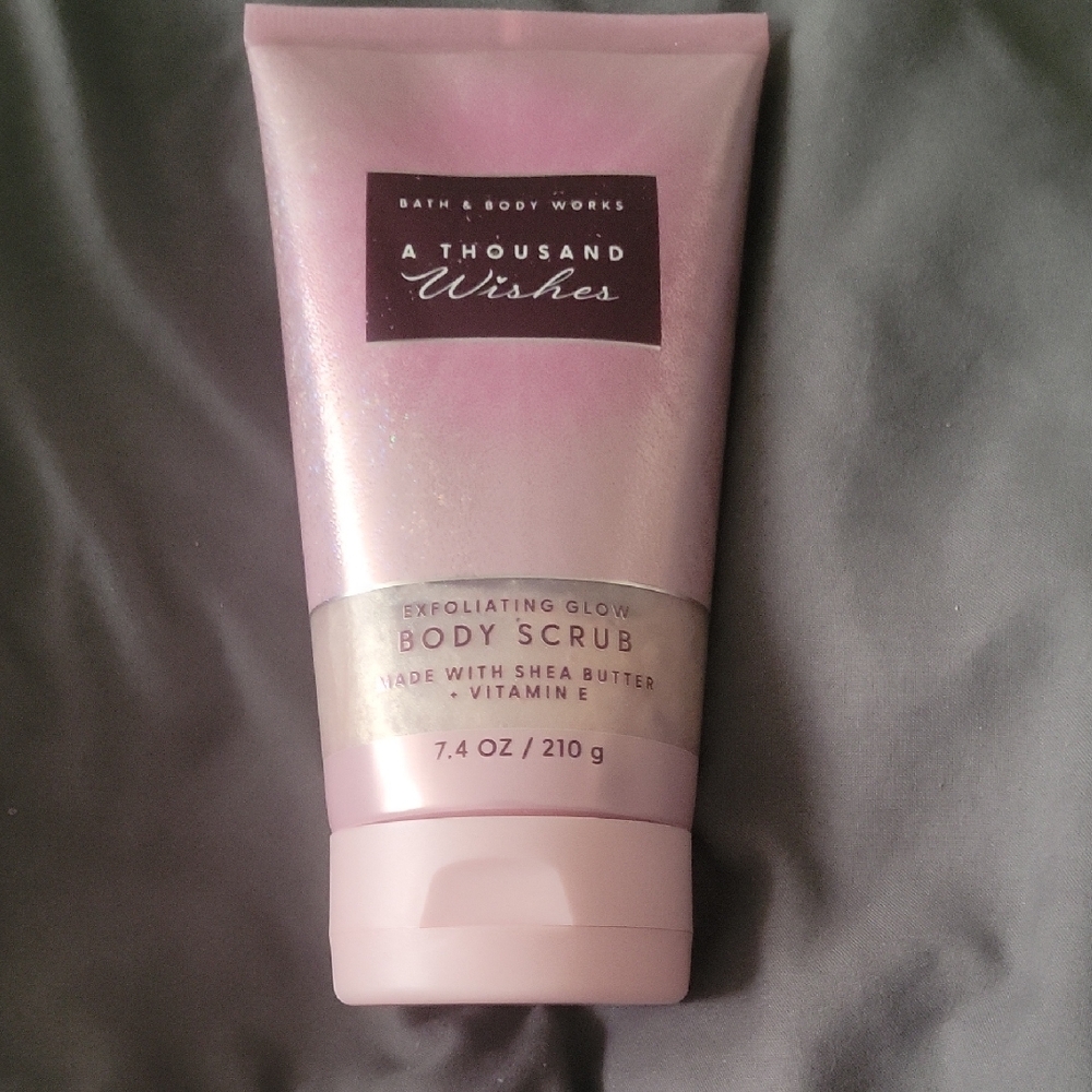 Bath & Body Works A Thousand Wishes Exfoliating Body Scrub - Soft Pink